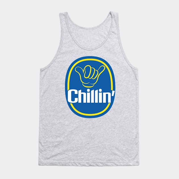 Chillin' Tank Top by PopCultureShirts